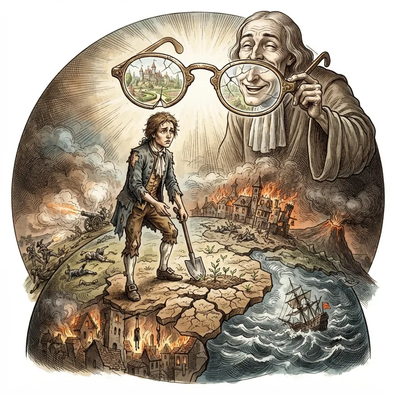 Generative illustration for Candide