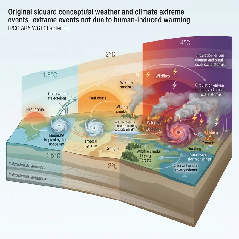 Generative illustration for Chapter 11: Weather and Climate Extreme Events in a Changing Climate