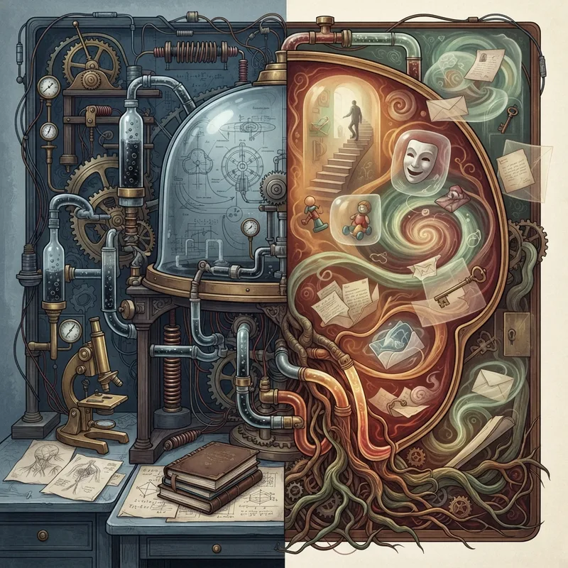 Generative illustration for Freud’s 1895 Project