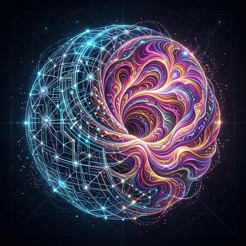 Generative illustration for Integrated information theory (IIT) 4.0: Formulating the properties of phenomenal existence in physical terms