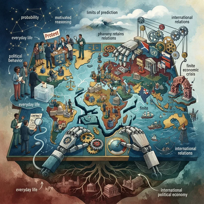 Generative illustration for Introduction to Political Science
