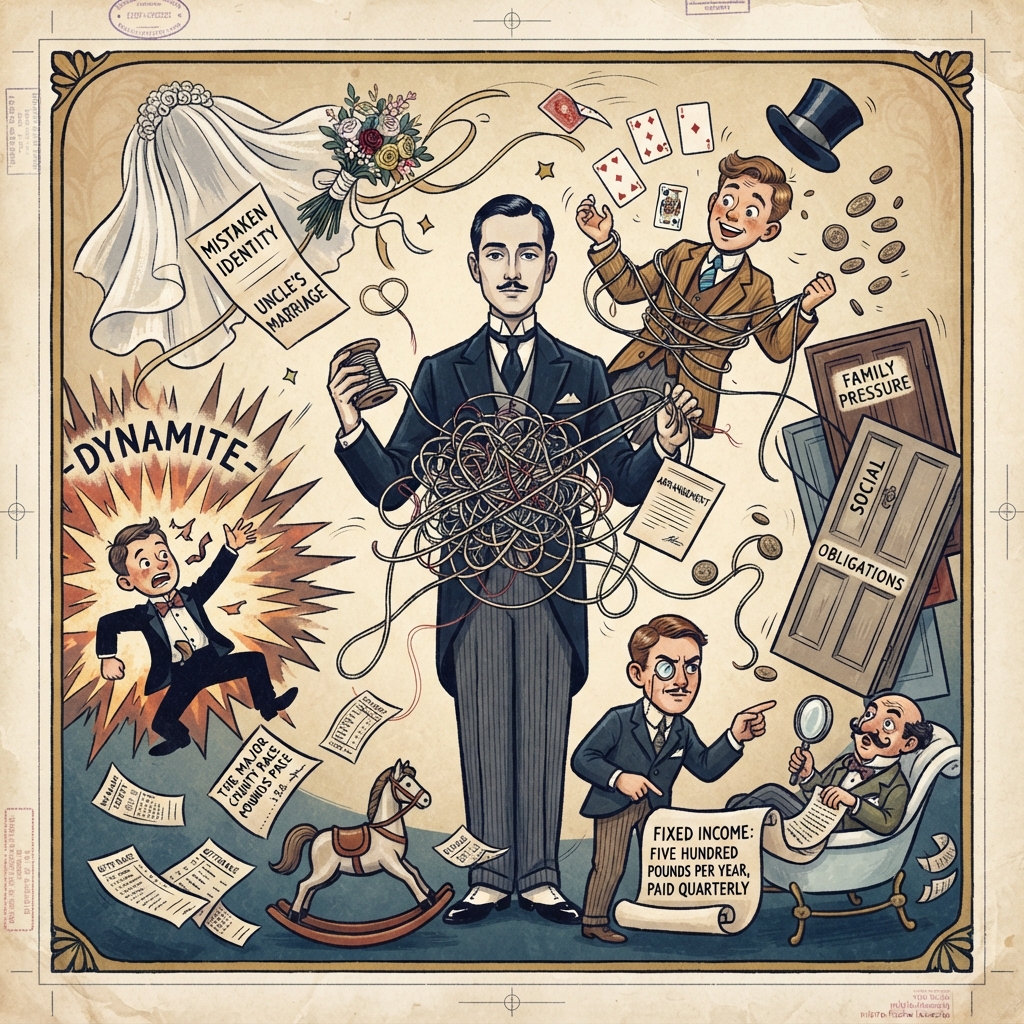 Generative illustration for My man Jeeves