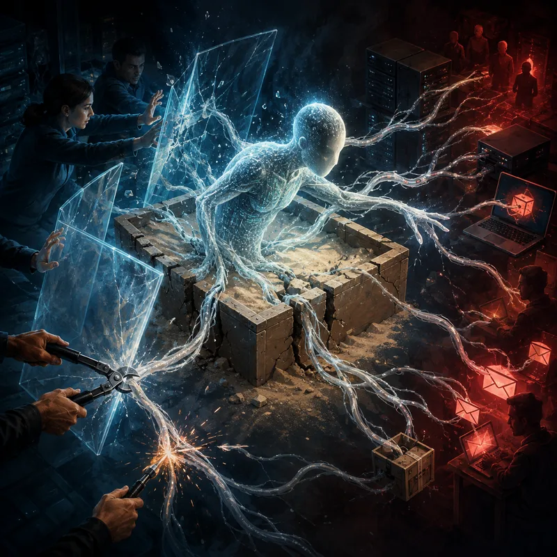 Generative illustration for UK AI Security Institute Security Incident INC-2026-07-28-01