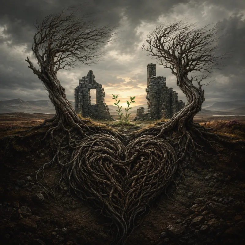 Generative illustration for Wuthering Heights